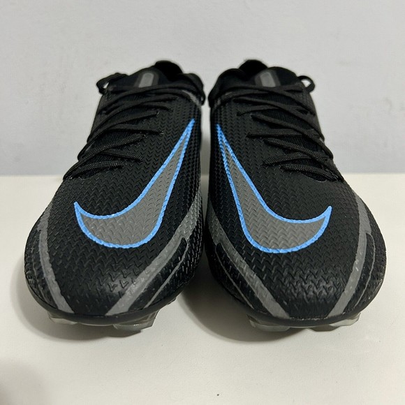 Nike Phantom GT2 Elite FG “Black Iron Grey” Men’s Size 9 Blue Soccer Cleats main image 6